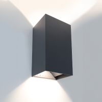 Bot Lighting Toledo10bk applique biemissione per esterno
