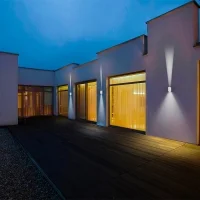 Bot Lighting Toledo10bk applique biemissione per esterno