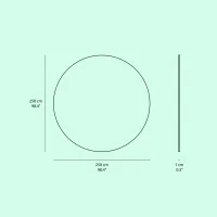 Kartell K-Lim Round carpet