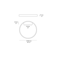 copy of Maytoni Rim indoor wall lamp