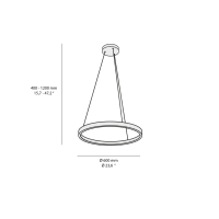Maytoni Rim lampada led a sospensione