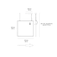Artemide Discovery Space Spot led suspension lamp Artemide Discovery Space Spot led suspension lamp