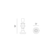 Slide Otello table lamp