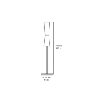 Oluce Lu-Lu led floor lamp