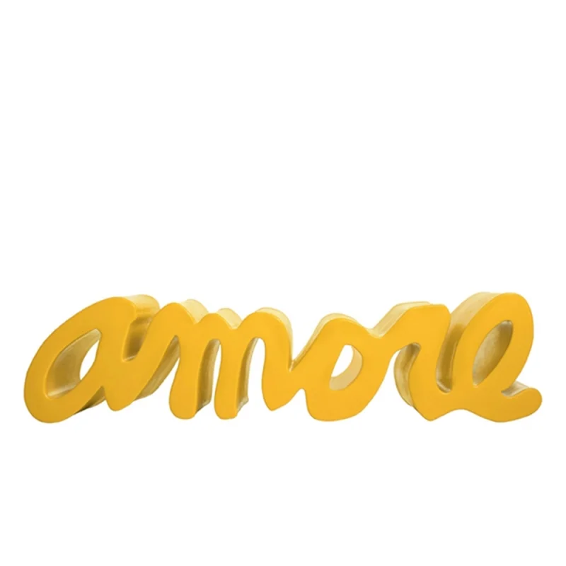 Slide Amore love decorative bench Slide Amore love decorative bench