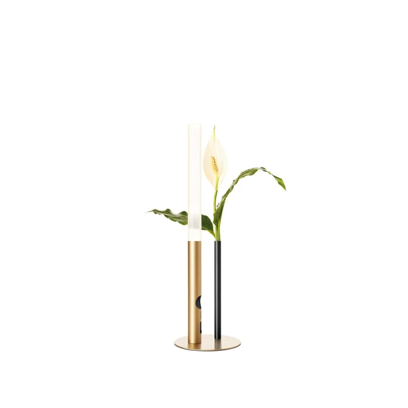 Cini&Nils Ognidove battery-powered led lamp with vase Cini&Nils Ognidove battery-powered led lamp with vase