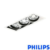 Philips BBX395 3x6LED TurnRound Gridlight Faretto Incasso 18W
