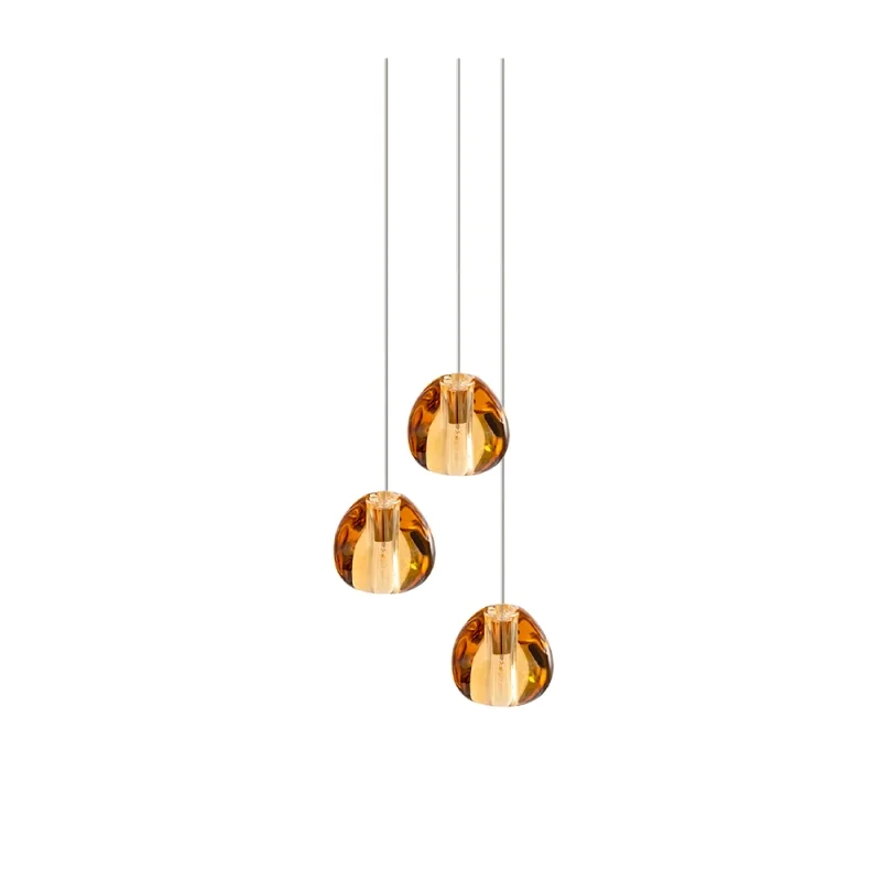 Terzani Mizu three light suspension lamp Terzani Mizu three light suspension lamp