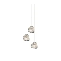 Terzani Mizu three light suspension lamp Terzani Mizu three light suspension lamp