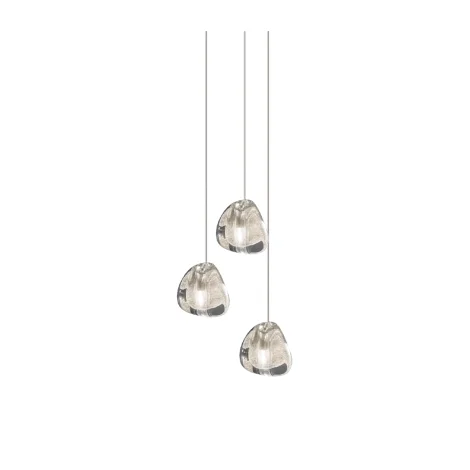 Terzani Mizu three light suspension lamp