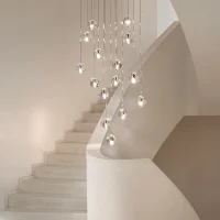 Terzani Mizu three light suspension lamp Terzani Mizu three light suspension lamp