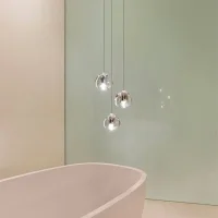 Terzani Mizu three light suspension lamp Terzani Mizu three light suspension lamp