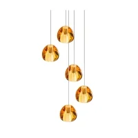 Terzani Mizu lampada sospensione cinque luci