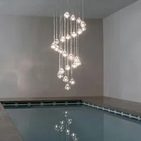 Terzani Mizu lampada sospensione sette luci