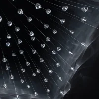 Terzani Mizu seven light suspension lamp
