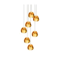 Terzani Mizu lampada sospensione sette luci