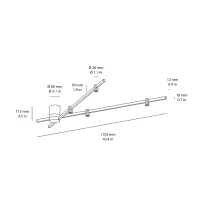 Wever & Ducrè Trace Spin led ceiling lamp