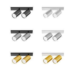 Maytoni Focus S Doppio faretto da soffitto