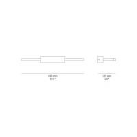 Isyluce Specchio led wall lamp