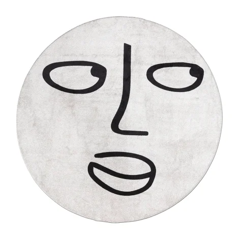 Qeeboo round carpet Linescapes Collection