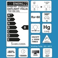 LED Curved Vintage Lamp Globe BIG DEMIJOHN E27 5W 2000K 150lm