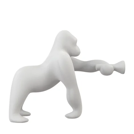 Qeeboo Kong gorilla floor lamp