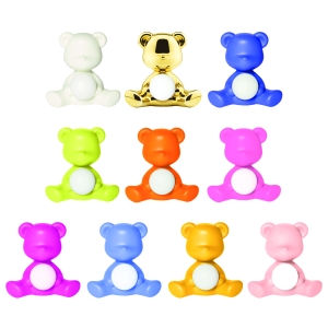 Qeeboo Teddy Girl lampada da tavolo ricaricabile