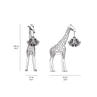 Qeeboo Giraffe In Love XS table lamp