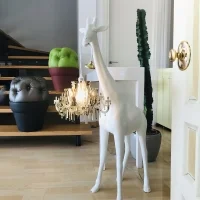 Qeeboo Giraffe In Love XS lampada da tavolo