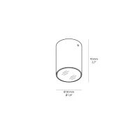**Lombardo Ago Up lampada da soffitto per esterno