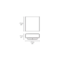 Flos Climber 175 Down lampada da parete ip65