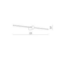 copy of Ideal Lux Filo SP1 Long Wire suspension lamp