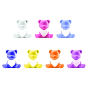 Qeeboo Teddy Love XS lampada ricaricabile