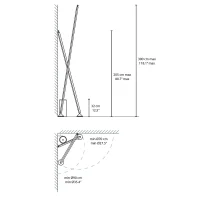 Vibia Sticks Stand-alone 7338 floor lamp