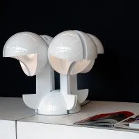 Martinelli Luce Ruspa 4 Lampada Da Tavolo In Alluminio Design