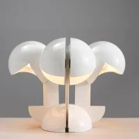 Martinelli Luce Ruspa 4 Lampada Da Tavolo In Alluminio Design