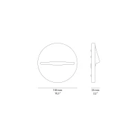 Sovil Open Tonda wall lamp ip65