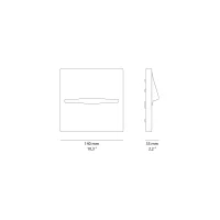 Sovil Open Quadra wall lamp ip65