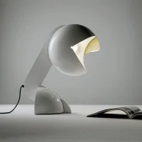 Martinelli Luce Ruspa Lampada da Tavolo Struttura In Alluminio