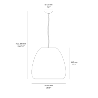 Rotaliana Pomi H1 suspension lamp