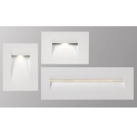 PAN Fast LED 3W 45° 3000K 90lm Incasso Segnapasso IP65