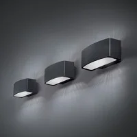 Ideal Lux Andromeda AP1 Applique Wall Lamp LED E27 Outdoor IP55