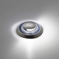 Puraluce Smart led floor steplight in stainless steel
