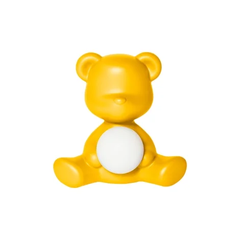 Qeeboo Teddy Girl lampada da tavolo ricaricabile