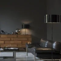 Oluce Switch 206 Table Lamp Metal Structure Design By Nendo