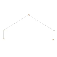 Estiluz Compass double led wall lamp