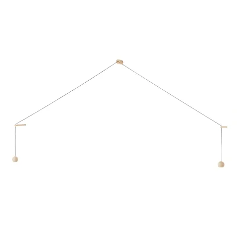 Estiluz Compass lampada da parete led doppia