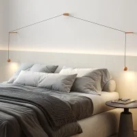 Estiluz Compass double led wall lamp