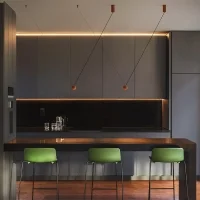 Estiluz Compass single led suspension lamp
