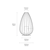 Karman Cell outdoor led floor lamp Karman Cell outdoor led floor lamp